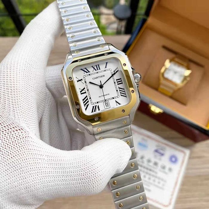 Годинник автоматичний CARTIER SANTOS DE CARTIER M UCR/059