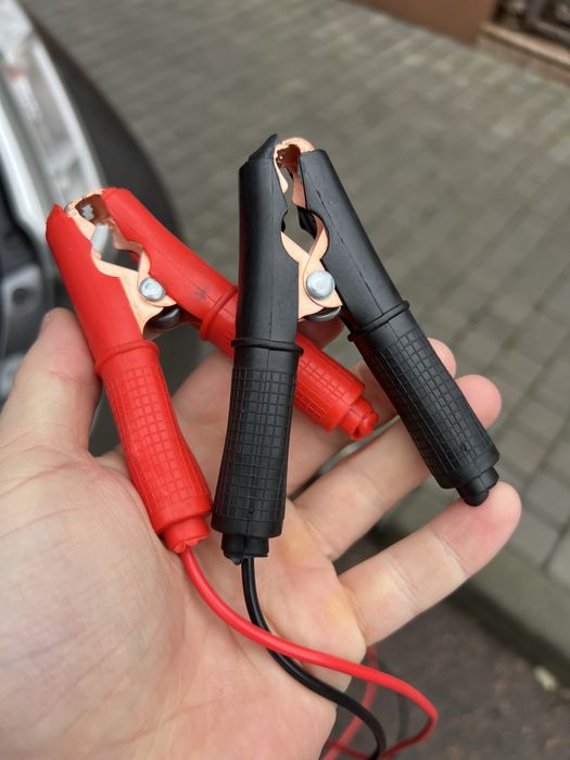 Краби 30А 1м Крокодили зажими для авто для АКБ аккумулятора інвертора