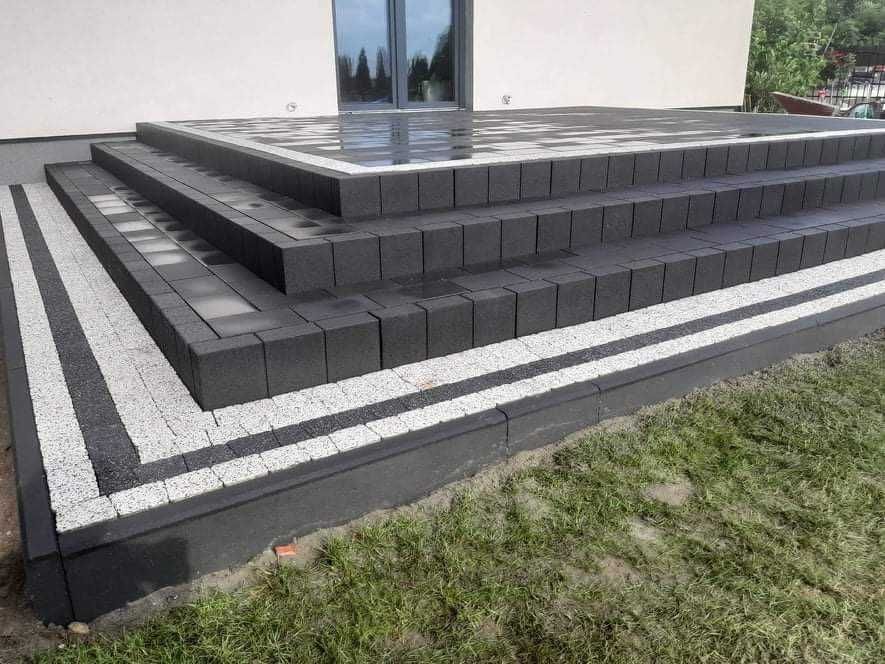 Brukarstwo , tarasy , schody , chodniki , polbruk ,libet, semmelrock