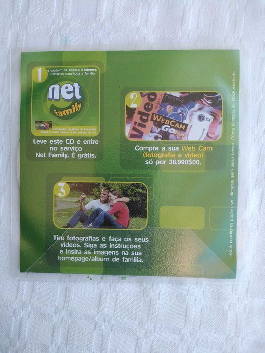 CD's de Acesso à Internet de Várias Operadoras