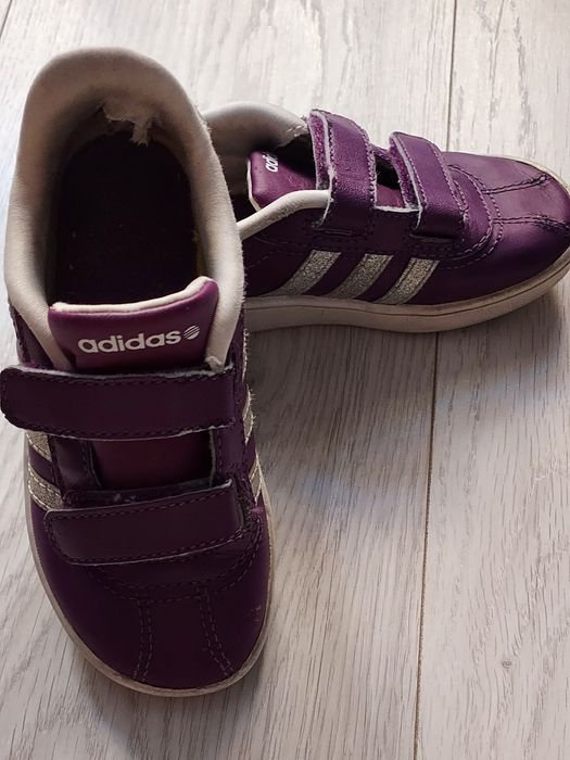 Buty adidas na rzepy, rozmiar 25
