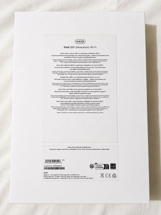 Vendo iPad Apple 9.ª Geração (2021) 64 GB