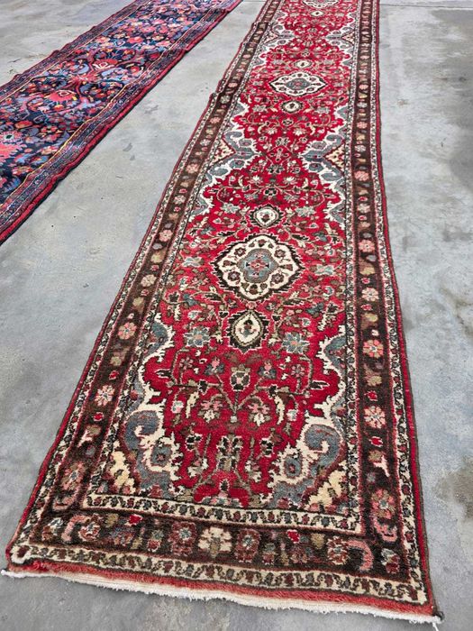 Chodnik  dywan wełniany 620 x 84 cm orientalny czerwony #839 Stylowy Węgrów