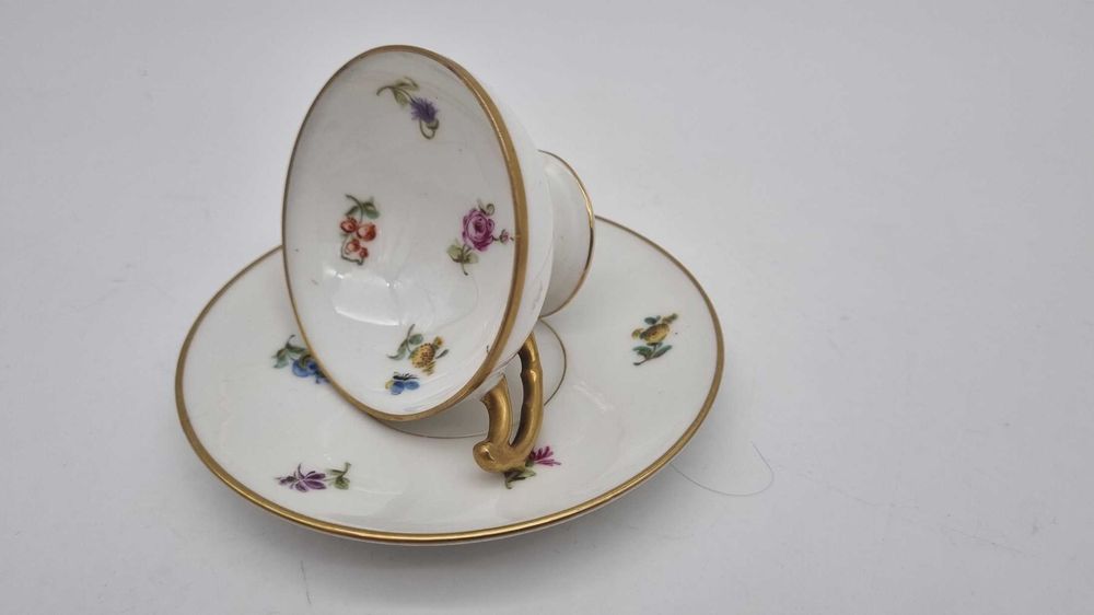 Filiżanka porcelanowa hugo scharf saalfeld Art Deco