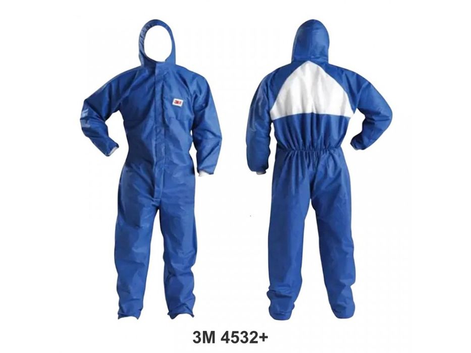 Защитный ОПТ комбинезон 3M 4532+ синий размеры M - L - XL - 2XL.a3