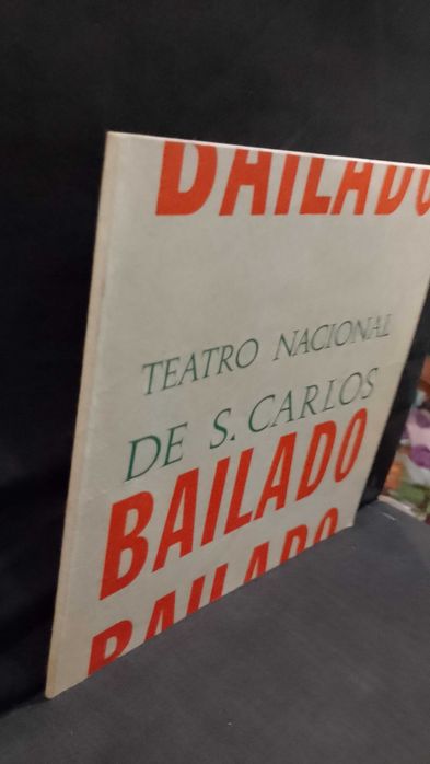 Programa Bailado Teatro Nacional de S. Carlos 1974