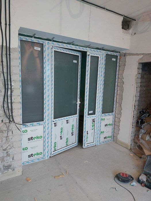 Двері метало-пластикові Стеко у Самбірі. Доставка та ЗНИЖКА 40%