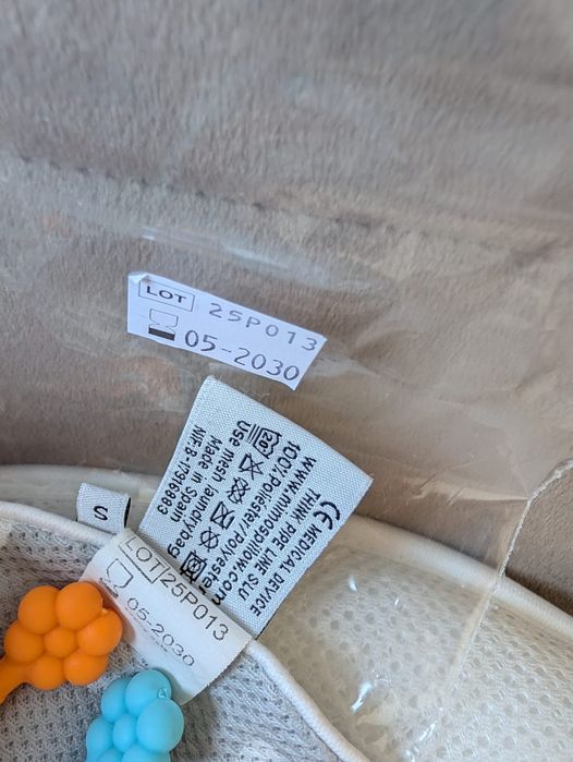 Poduszka ortopedyczna MIMOS S dla niemowląt + poszewka