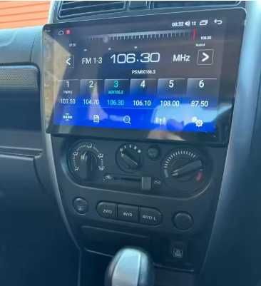 Rádio android Suzuki Jimny 3 (2005 a 2019) 9 Polegadas CarPlay GPS 2/32GB Novo