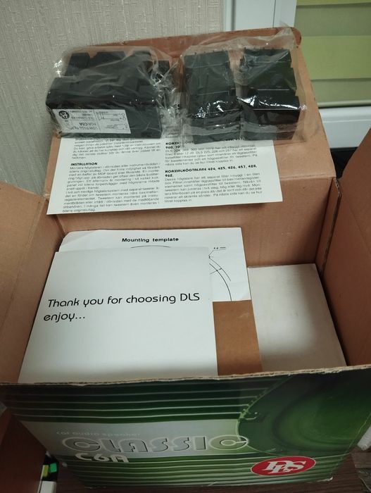 Автомобильная 2х комнатная акустика DLS C6A