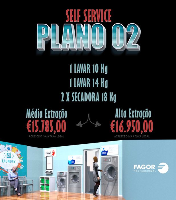 Lavandaria Self-Service em 30 dias