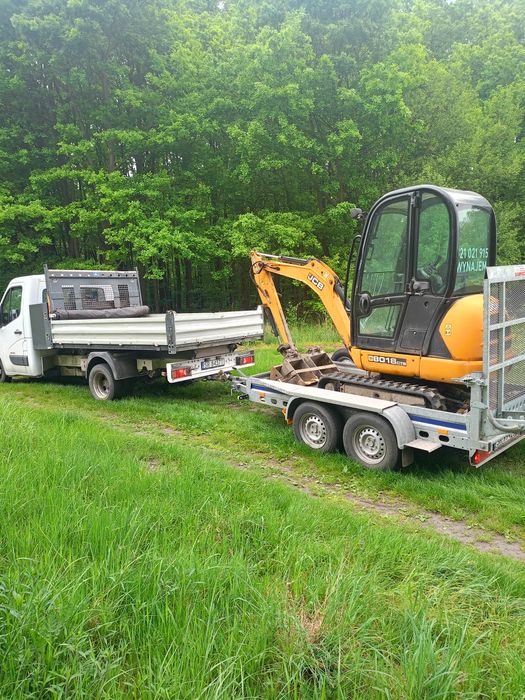 Usługi minikoparką - wywrotka 3,5T