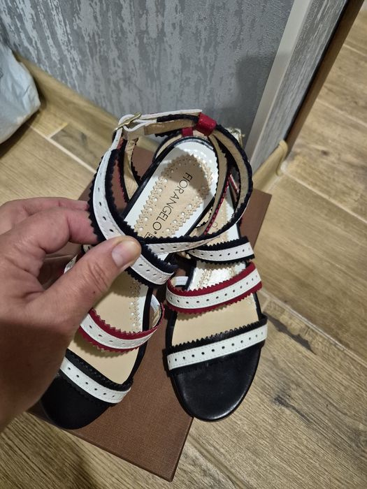 Roberto Cavalli оригінал Італія туфлі балетки мокасини Fiorangel — zdjęcie 4