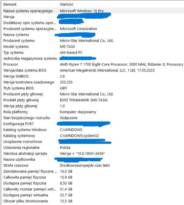 Kompuet 16 GB ram, 8 GB Radeon RX5500 XT, AMD, RYZEN 7