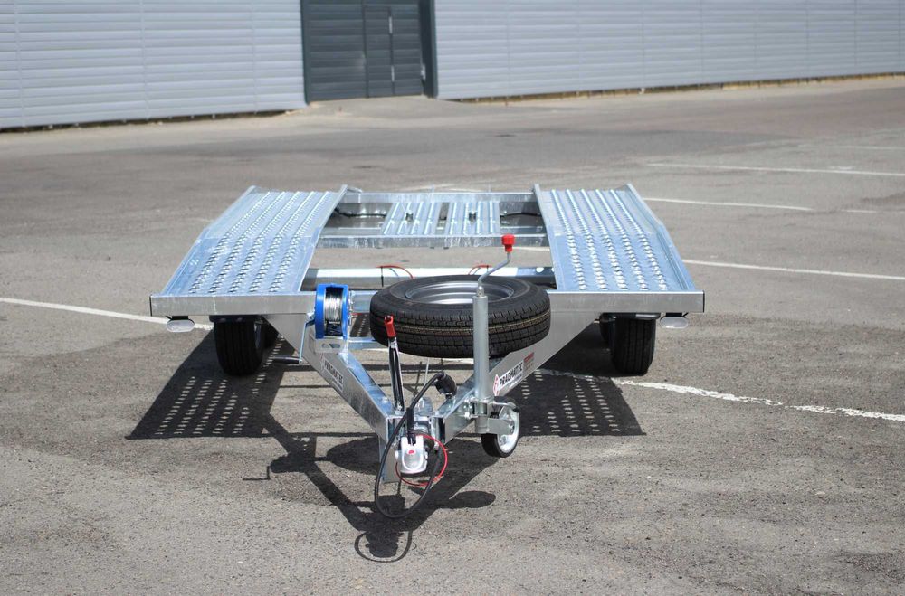 Лавета, лафет, прицеп для перевозки автомобиля PRAGMATEC, автовоз