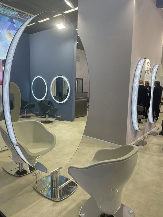 Mobiliario cabeleireiro exposicao