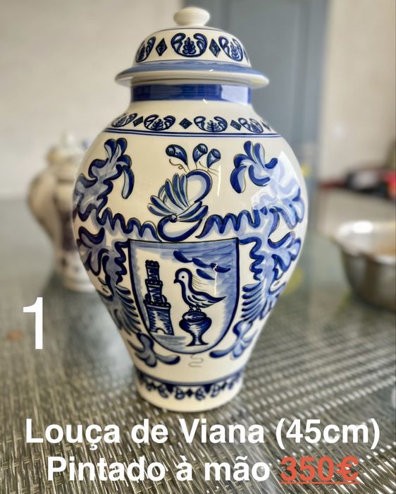 8 peças de Louça de Viana