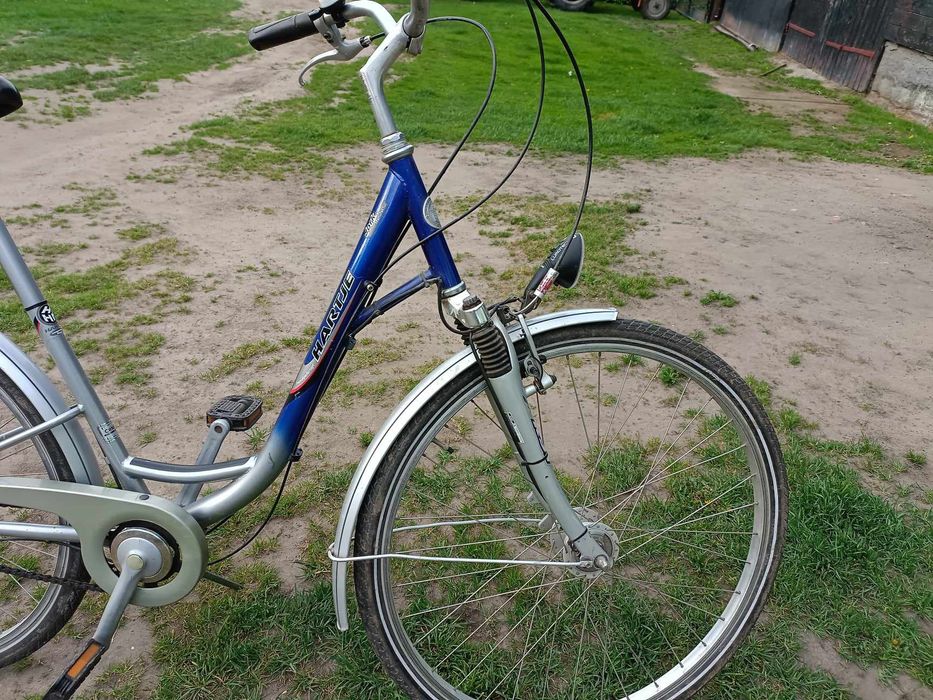 Rower damka koła 28