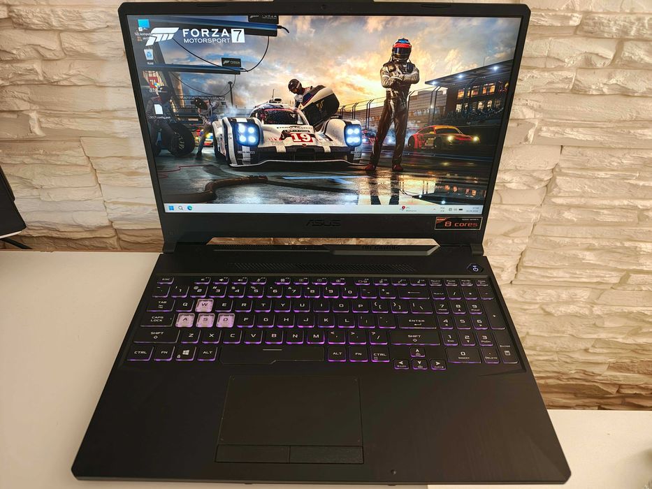 GAMINGOWY Laptop ASUS TUF 15.6"240Hz R7-16x4.40Ghz,16GB,RTX3070-8GB/1TB