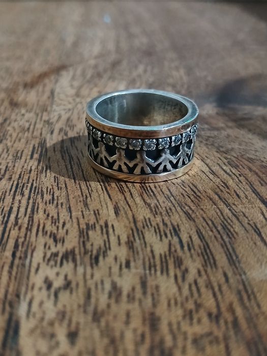 Aliança com pedras (Ouro/Prata)