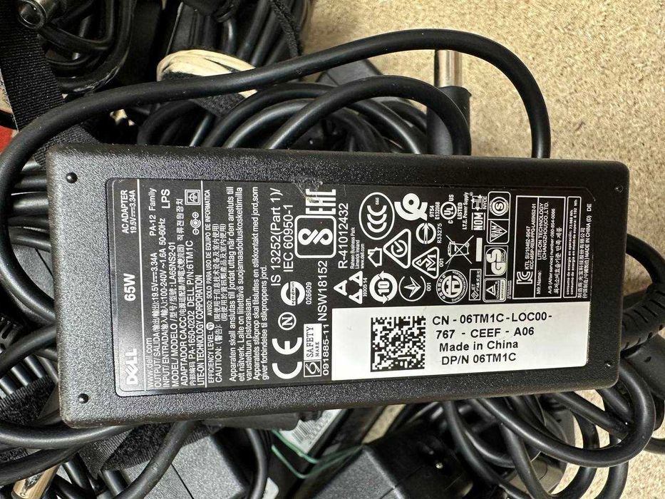 Оригінальний блок живлення Dell PA-12 65W |  19.5V 3.34A | 7.4×5.0 | LA65NS2-01 06TM1C