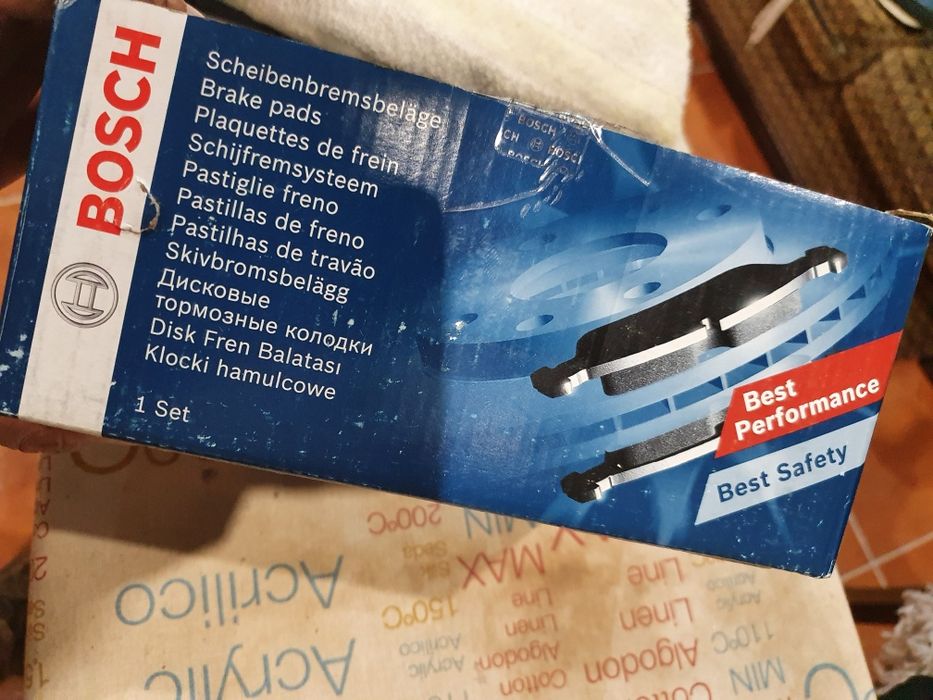 Pastilhas travão frente Bosch audi a3 8p, Golf v, etc grupo vag