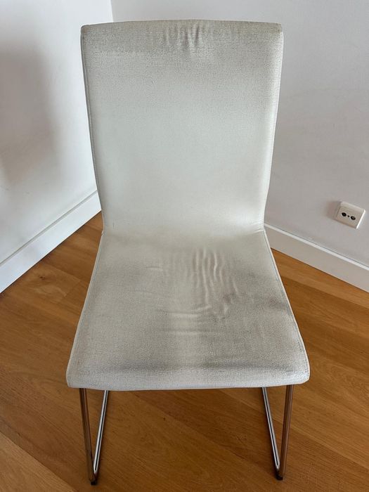 6 cadeiras de mesa de estar