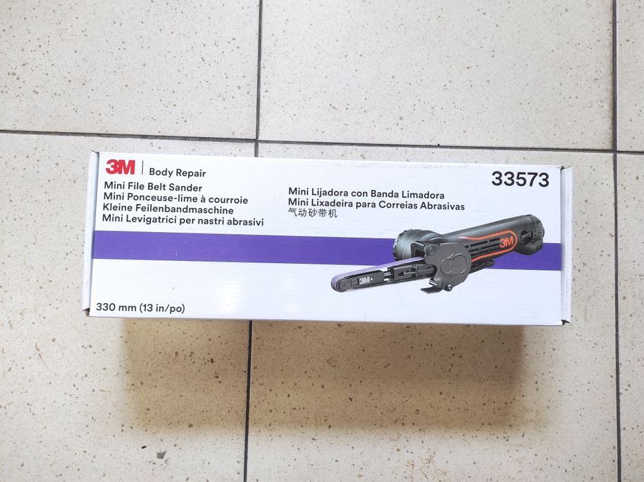 Szlifierka 3M 33573, na paski 10x330mm. Nowa!n

Zasilana powietrzem, s