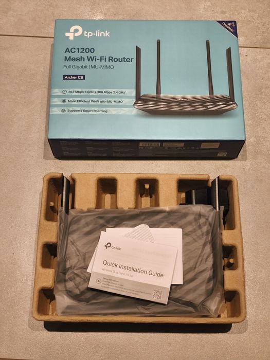 Router TP Link Archer C6 AC1200