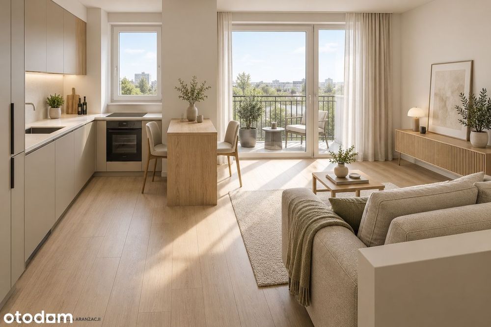 Kawalerka z balkonem | 31,35 m² | Politechnika