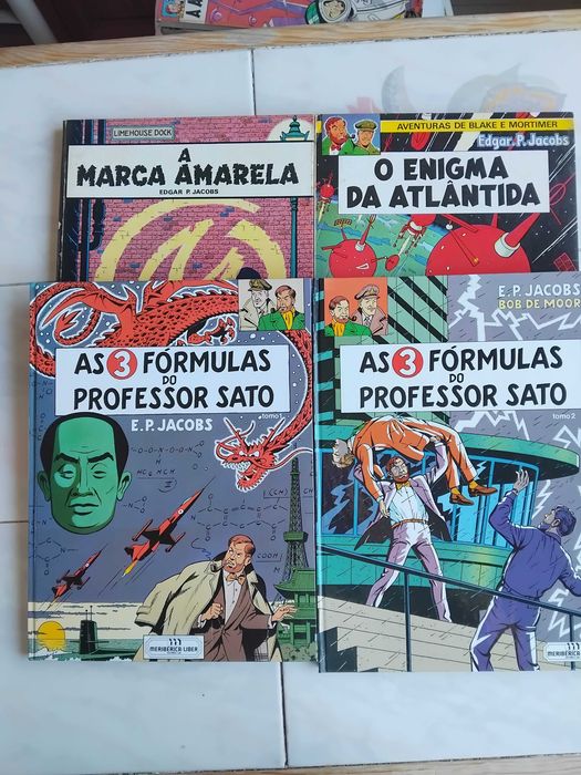 14 Livros de BD: As Aventuras de Blake e Mortimer, de Edgar P. Jacobs