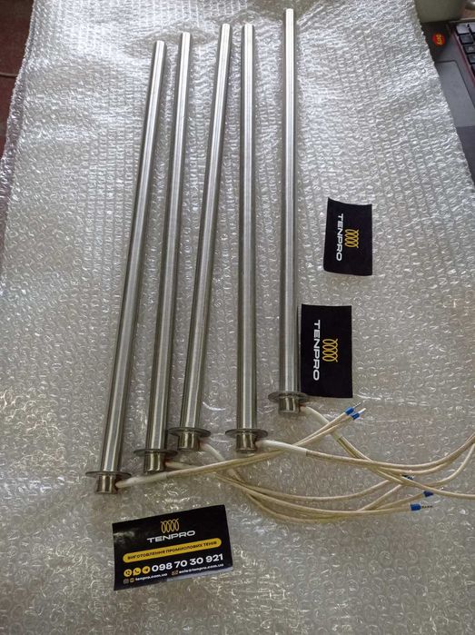 Патронний нагрівач. Пальчиковий тен. Нагрів прес форм. Нагрівач ТенПро