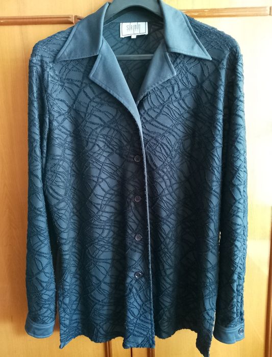 Блузка- жакет, блузон.