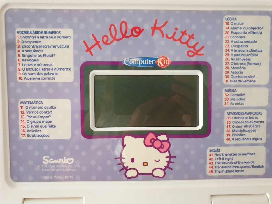 Computador Hello Kitty