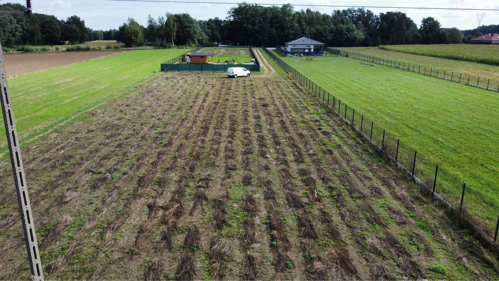 Działki na sprdedaż 1000 m2 z WZ