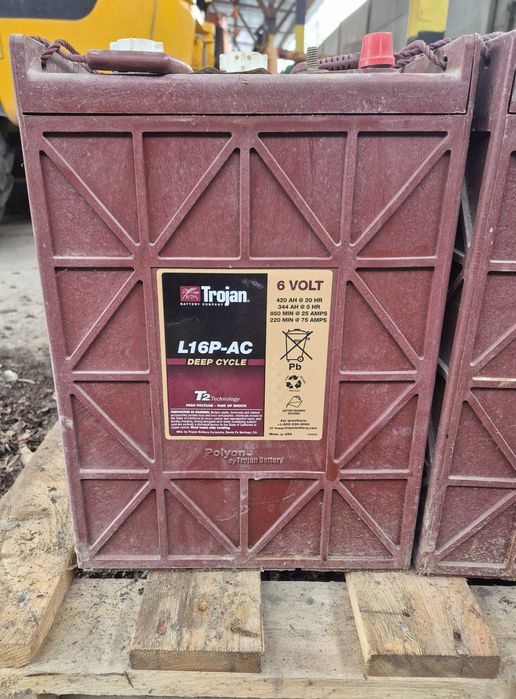 AKUMULATORY TROJAN 6 V 420 AH - melex, zwyżka, fotowoltaika