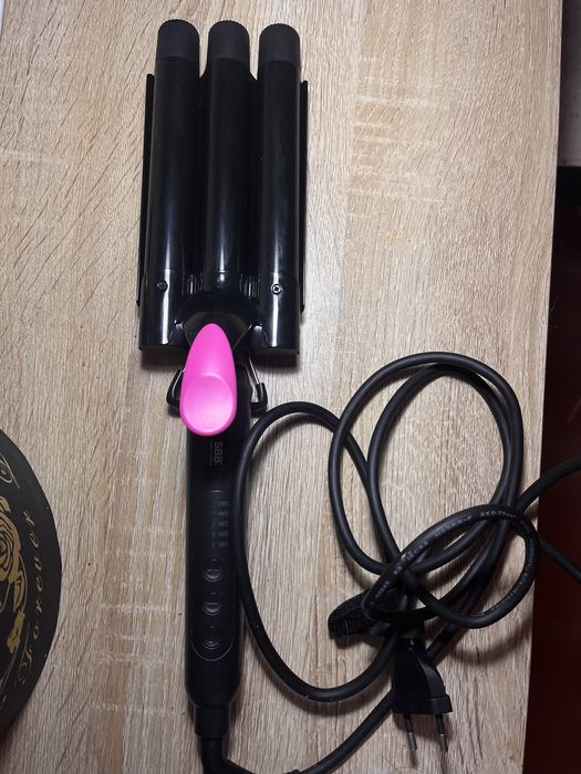 Modelador de cabelo triplo - Como novo
