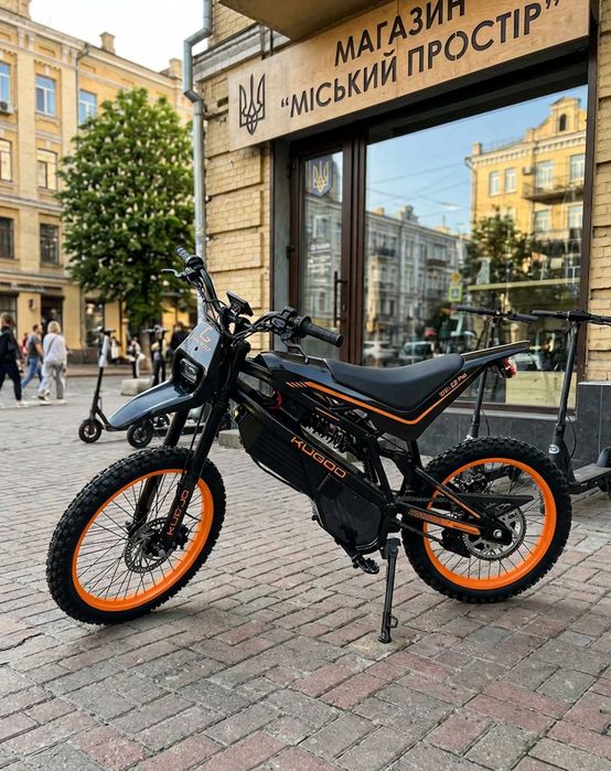 Електровпітбайк KUGOO Wish02 pro  — до 60 км/год / амортизатори / 2500Вт