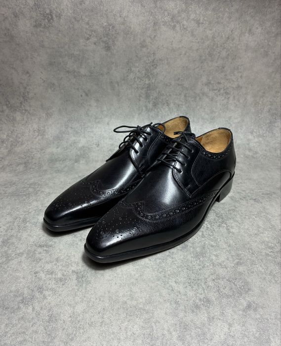Oksfordki | Eleganckie męskie buty skórzane Melvin & Hamilton Lewis 3 | nowe | 43