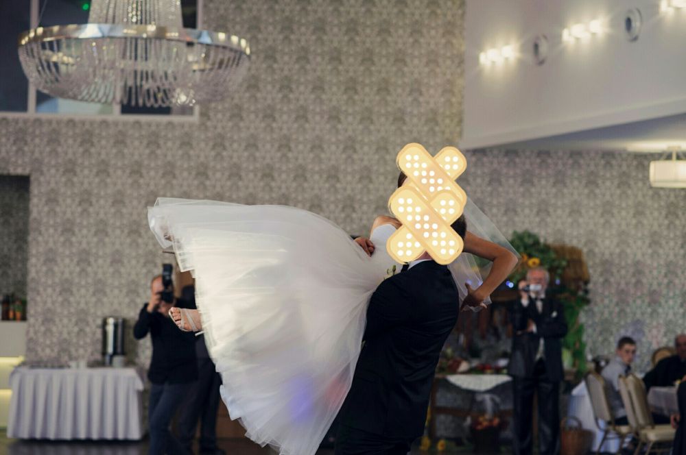 Suknia ślubna SWEETHEART 6014 biała tiulowa gratis halka