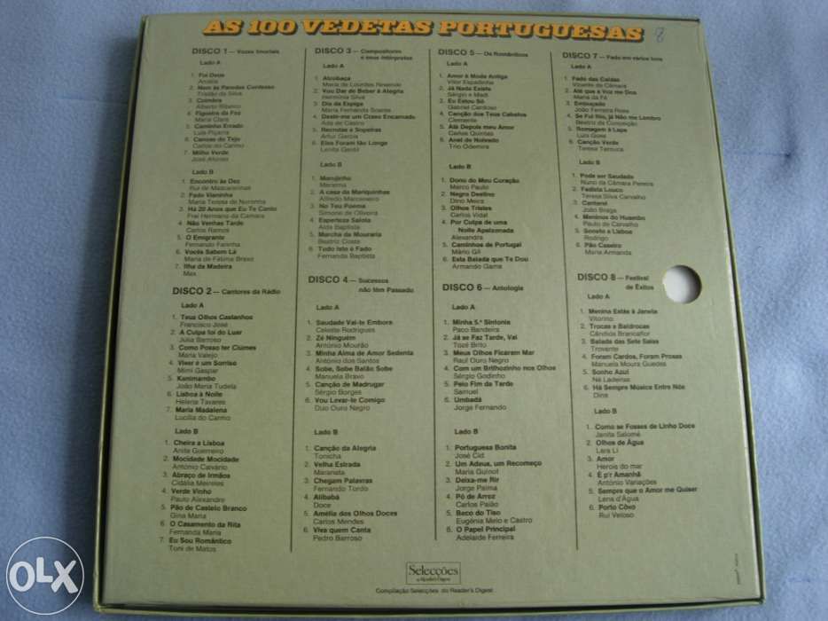 Colectânea "As 100 Vedetas Portuguesas"