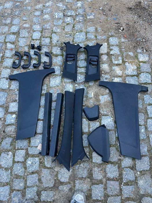 Teto preto mercedes w204 completo
