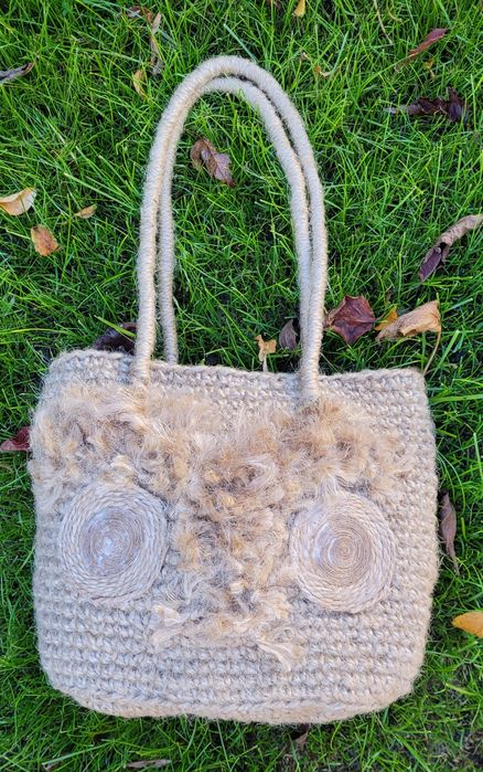 Torebka ze sznurka jutowego
