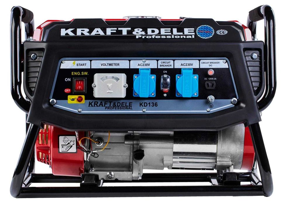 KRAFT&DELE Agregat Prądotwórczy Generator Prądu 3000W 7KM KD136