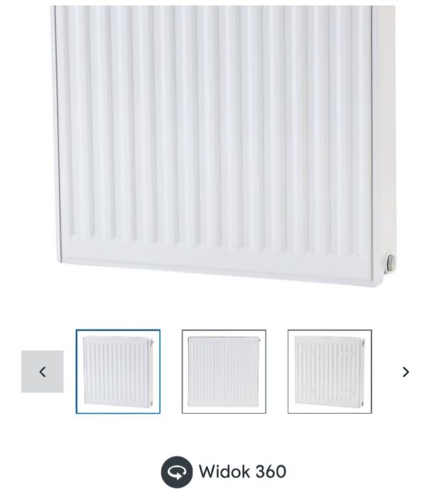 Grzejnik  szerokość 40 cm wysokość 55cm