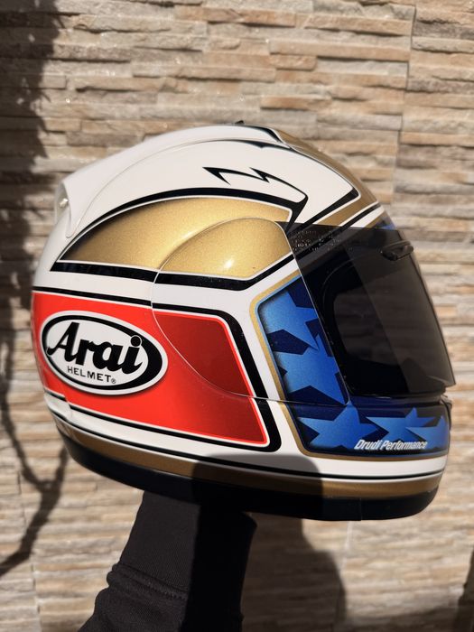 Arai RX-7 corsair Kenny Roberts