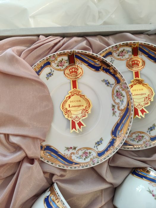 NOVO Conjunto Porcelanas de Luxo Limoges