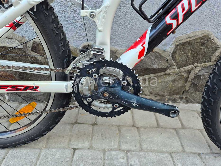 Алюмінієвий велосипед двопідвіс касета бу Specialized Rockhopper 26 M1