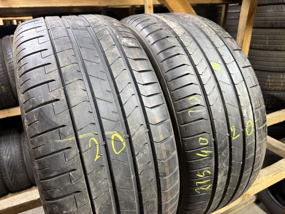 Шини літо 275/40R20 PIRELLI Pzero PZ4 2шт 7мм 20рік