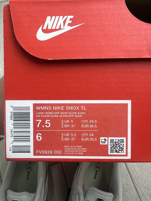 Nike Shox TL 100% original